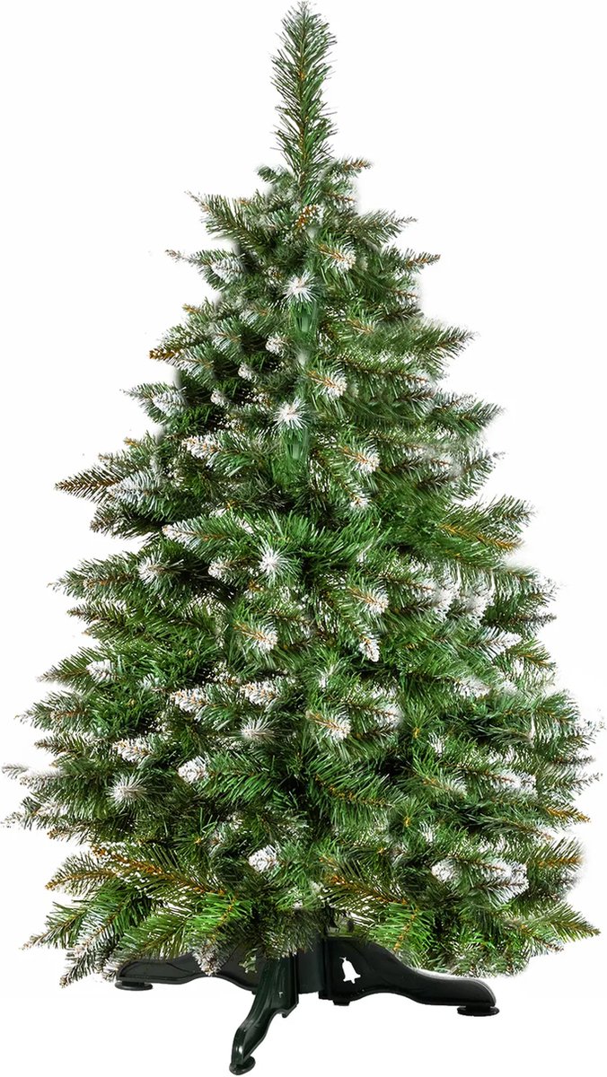 DIAMANT Pijnboom Kunstkerstboom 160 cm op houten stam