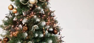 Diamant Pijnboom Kunstkerstboom 180 cm Natuurlijke Houten Stam