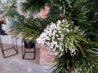 Diamant Pijnboom Kunstkerstboom 180 cm Natuurlijke Houten Stam