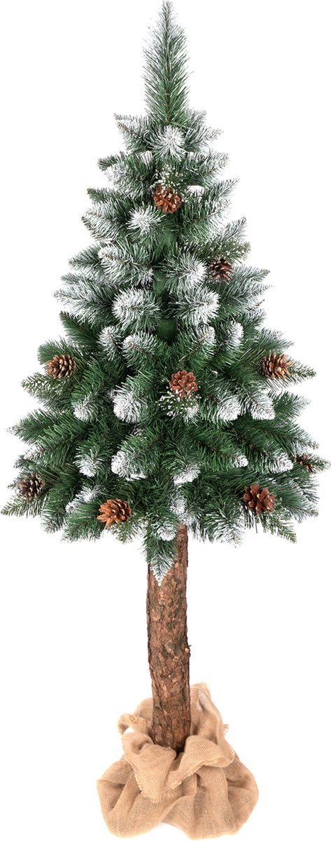 Diamanten Den Kunstkerstboom op Stam PVC 120 cm
