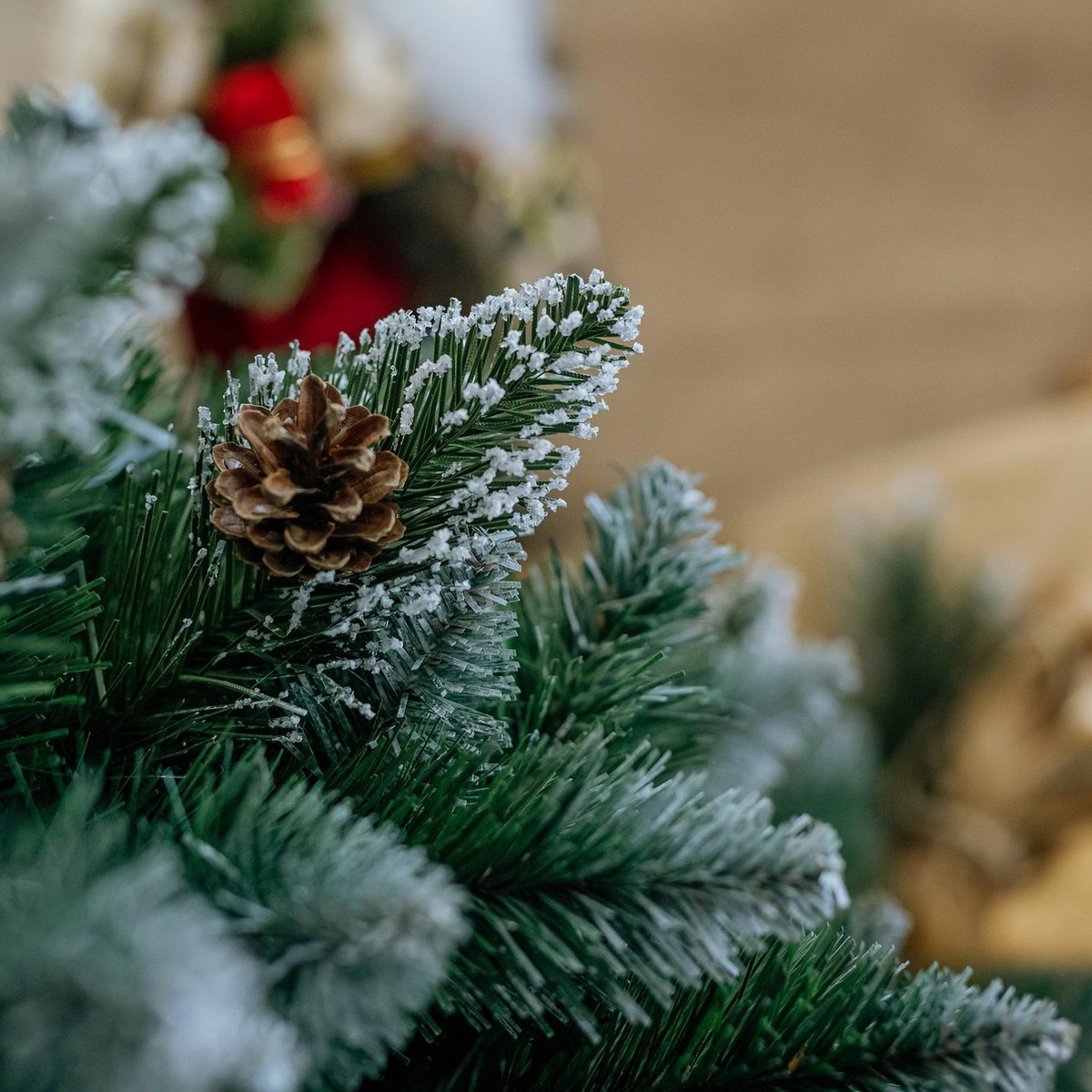 Diamanten Den Kunstkerstboom op Stam PVC 120 cm