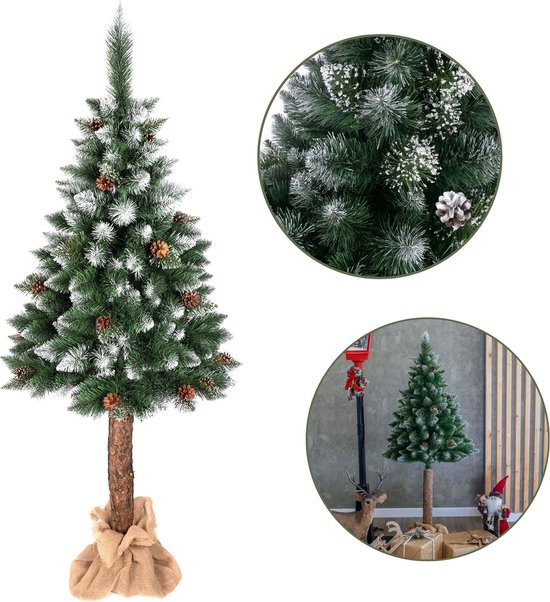 Diamanten Den Kunstkerstboom op Stam PVC 120 cm