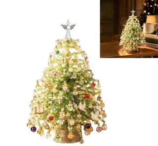 DIY kerstboom kralenset 3D kristal kralen handwerkdecoratie