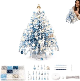Diy kerstboom kralenset 3d kristal kralen stijl e