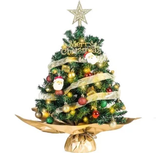 DIY kerstboom met LED-verlichting 45 cm