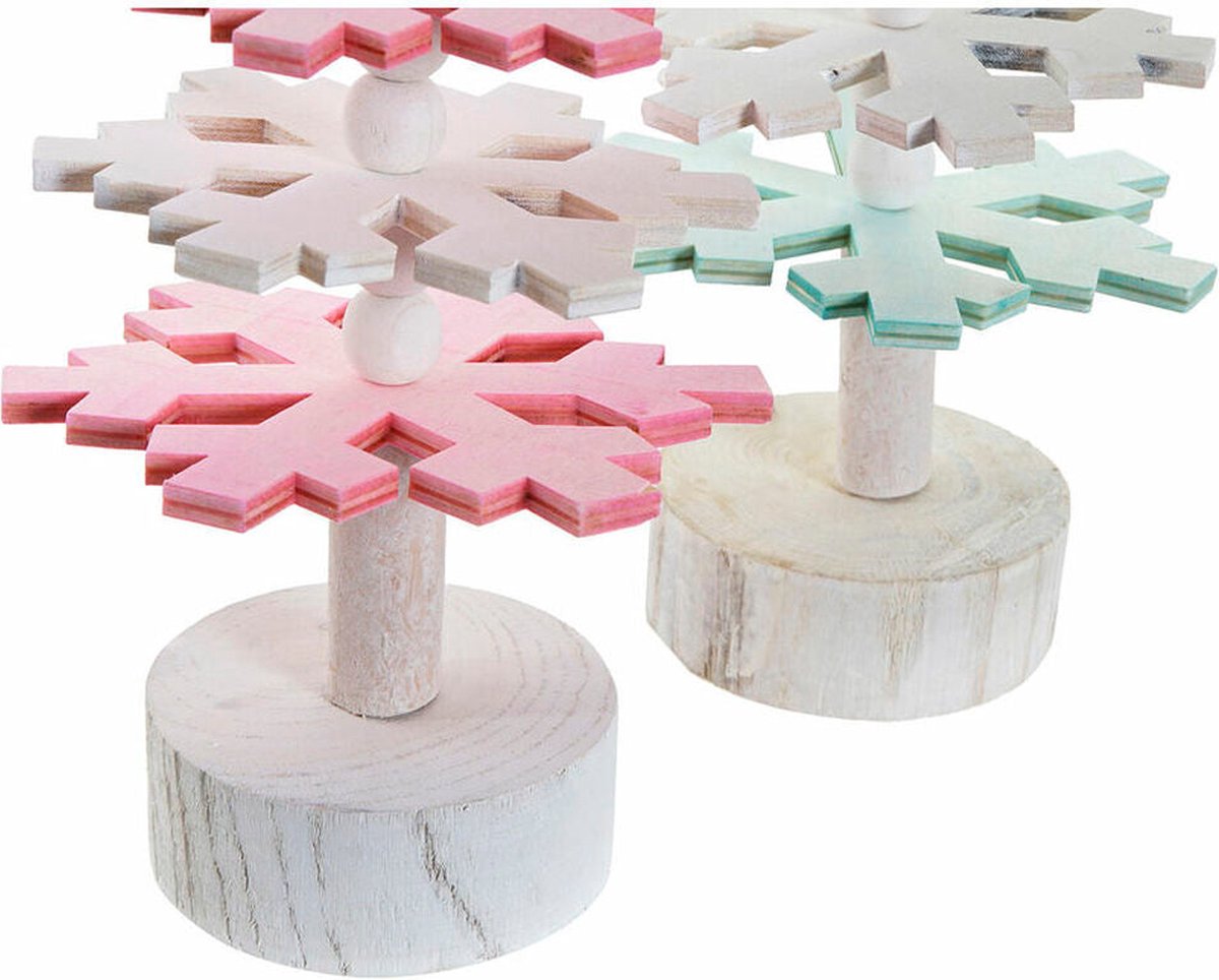 DKD Home Decor Kerstboom Hout MDF 2 stuks