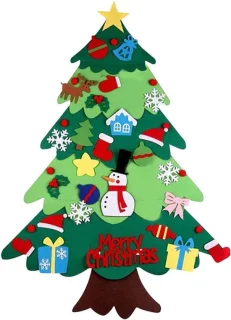 Doe-het-zelf kerstboomset 107 x 70 cm – kunstkerstboom – ServiceTopper