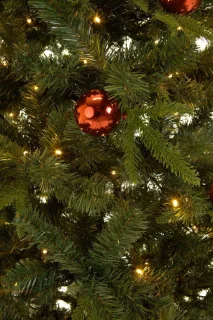 Easy Set Up Tree Avik Decorated Red 180 cm LED Kerstboom