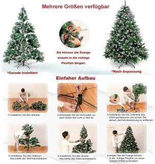 Edele Spar Kunstkerstboom 150 cm