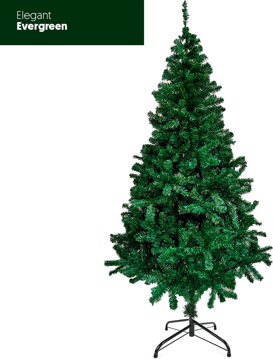 Elegant Evergreen Kunstkerstboom PVC 210cm