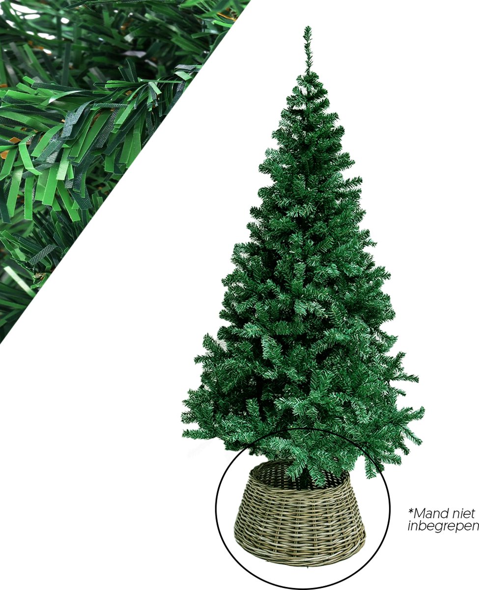 Elegant Evergreen Kunstkerstboom PVC 210cm