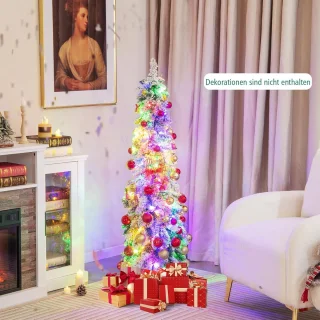 Equivera Kerstboom met Sneeuw en Verlichting
