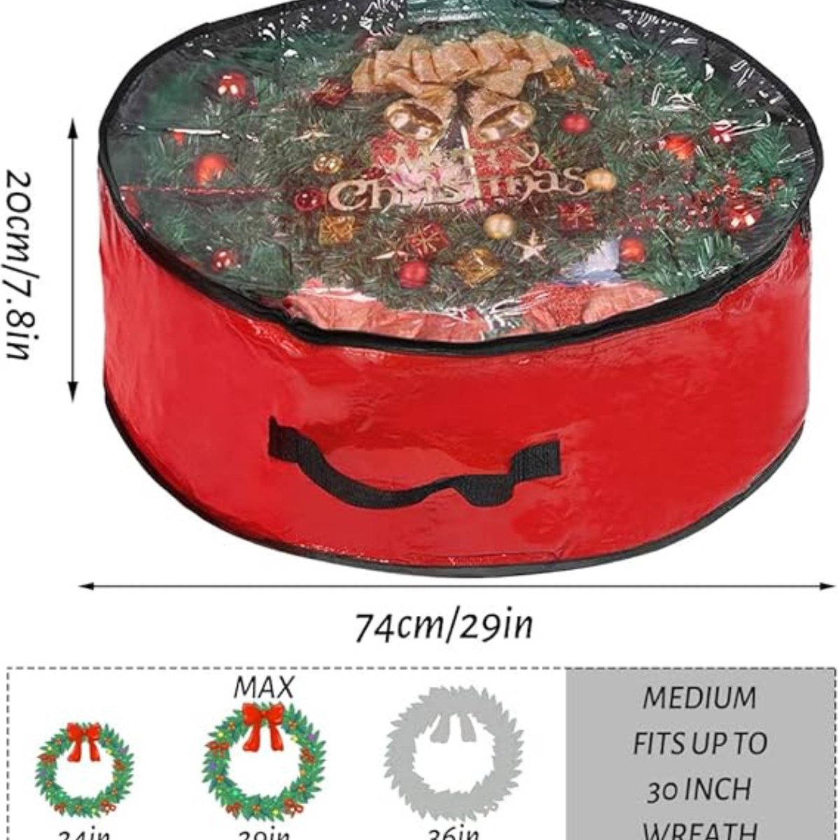 Equivera kerstboom opbergtas