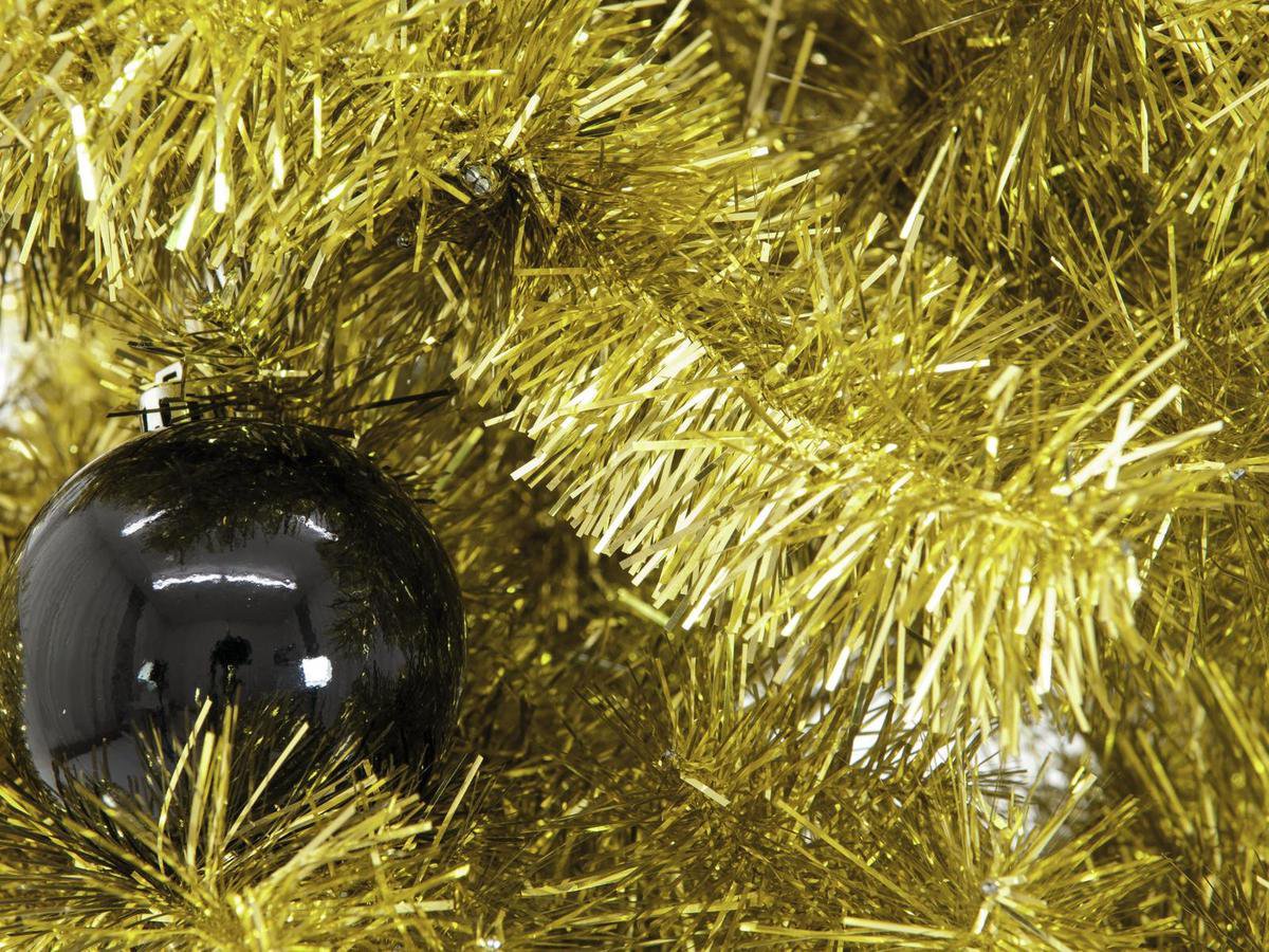 Europalms Kunstkerstboom Goud Metallic 210 cm