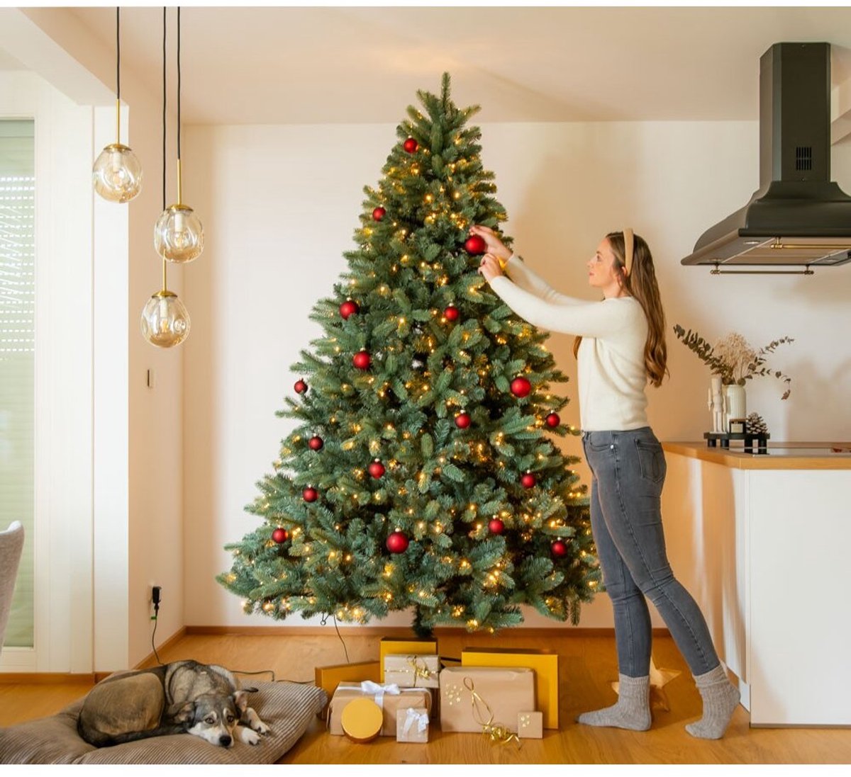 Evergreen Vermont Spar Kunstkerstboom PGTG70P3D95L01