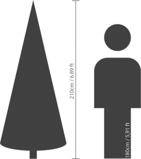 Everlands Grandis Fir Kunstkerstboom