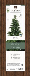 Everlands Grandis Fir kunstkerstboom 150 cm