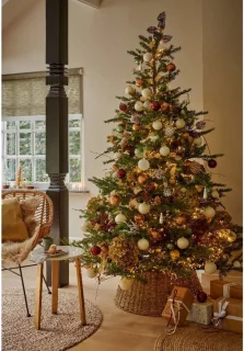 Everlands Grandis Fir kunstkerstboom 150 cm