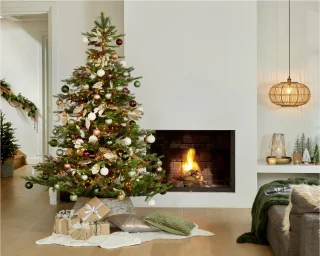 Everlands Grandis Fir kunstkerstboom 210 cm