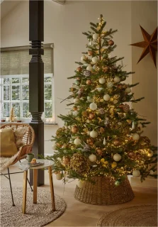 Everlands Grandis Fir kunstkerstboom 210 cm