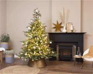 Everlands Grandis Fir kunstkerstboom 210 cm