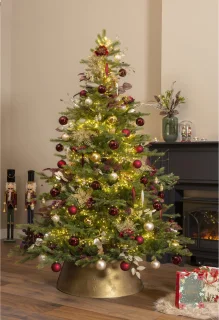 Everlands Grandis Fir kunstkerstboom 210 cm