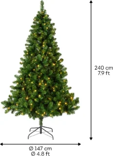 Everlands - Imperial Pine Kunstkerstboom 240 cm