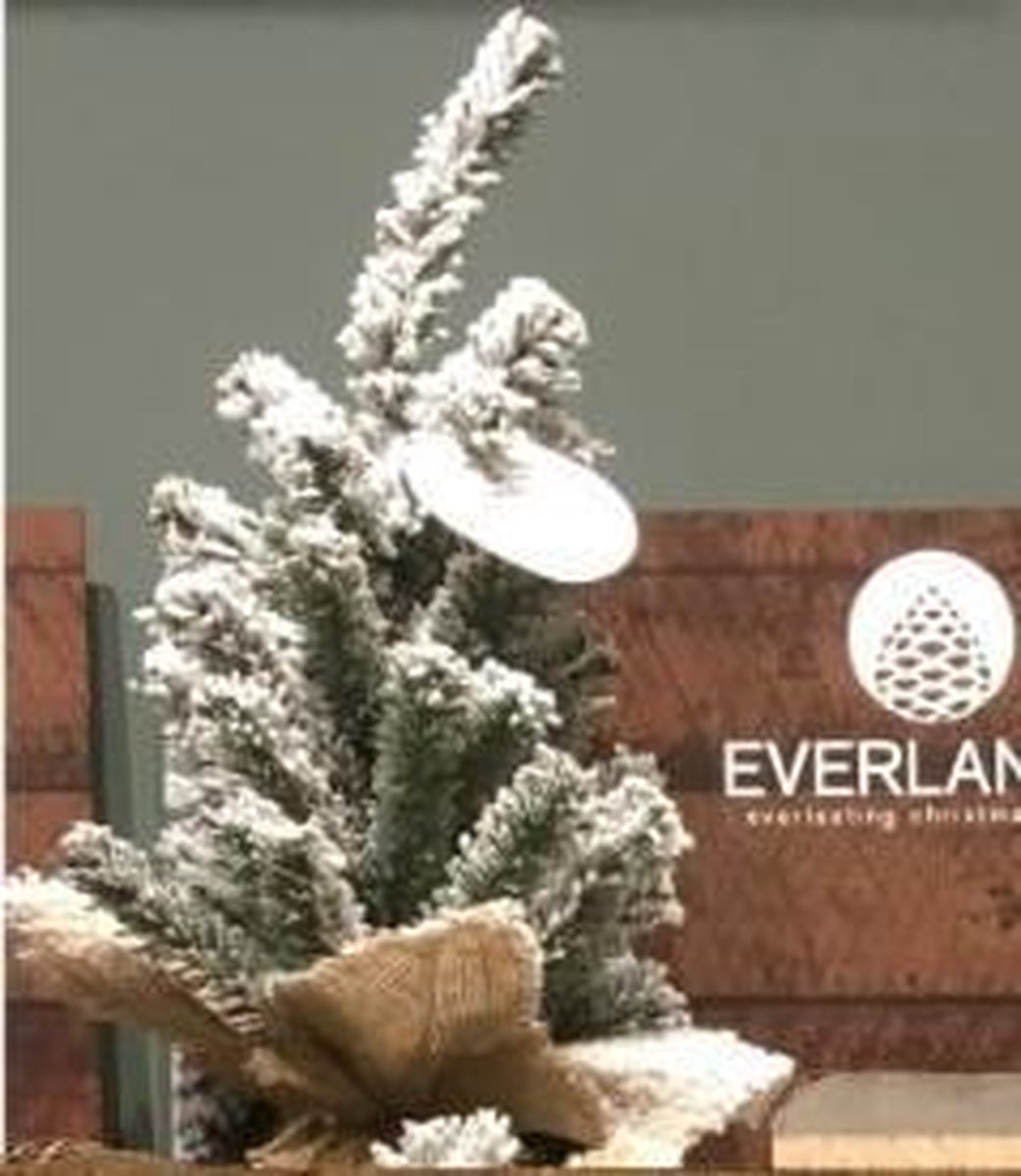 Everlands Imperial Snowy kunstkerstboom 45 cm