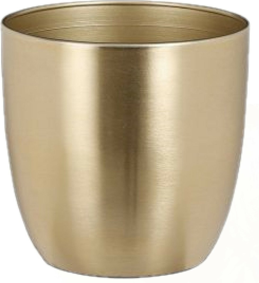 Everlands Kerstboom Kunstkerstboom H60 cm met gouden metalen pot