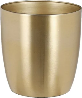 Everlands Kunstkerstboom 90 cm met Gouden Metalen Pot