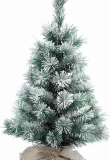 Everlands Kunstkerstboom Klein Besneeuwd 60 cm