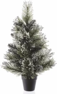 Everlands Kunstkerstboom Klein Besneeuwd 60 cm