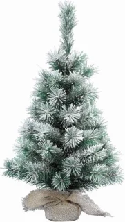 Everlands Kunstkerstboom Klein Besneeuwd 60 cm