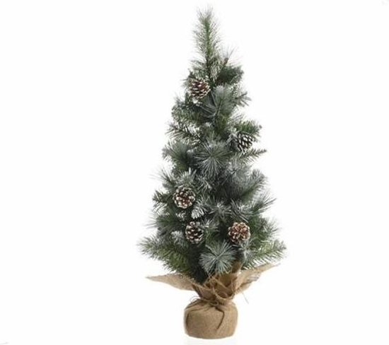Everlands Mini Kerstboom Frosted 75cm
