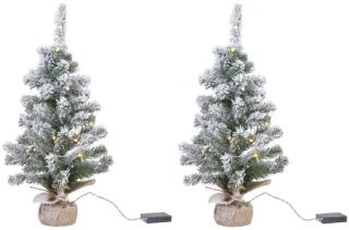 Everlands Mini Kerstboom Kunstboom 2 stuks 45 cm