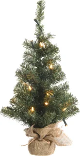 Everlands Mini Kunstkerstboom 90 cm