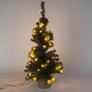 Everlands Mini Kunstkerstboom 90 cm