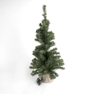 Everlands Mini Kunstkerstboom 90 cm