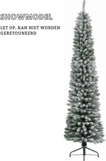 Wat vinden we goed aan de Everlands Pencil kunstkerstboom 150 cm