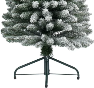 Everlands Pencil Pine Snowy kunstkerstboom 180 cm wit