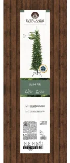 Everlands Slim Fir kunstkerstboom 180 cm