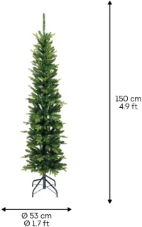 Everlands Slim Fir kunstkerstboom