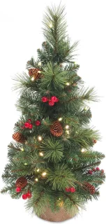 Everyday Miniature Pine Cone & Berry tafelkerstboom