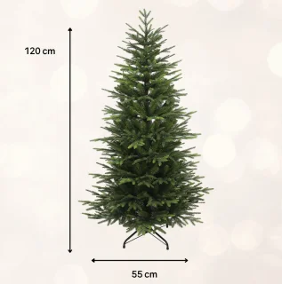 Excellent Slim 120 Kunstkerstboom - H120 x Ø55 cm - groen