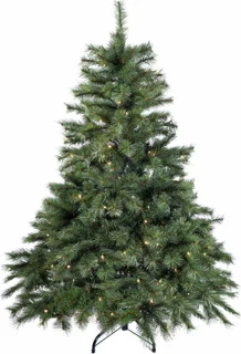 Excellent Trees Elverum Frosted 150 cm Kerstboom met verlichting