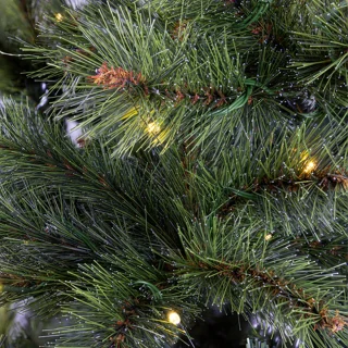 Excellent Trees Elverum Frosted 150 cm Kerstboom met verlichting