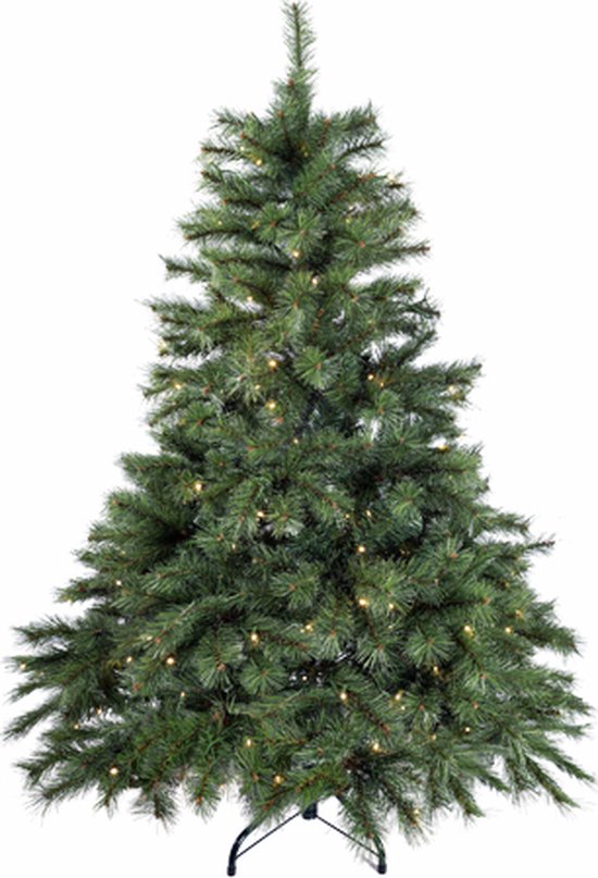 Excellent Trees Elverum Frosted 150 cm Kerstboom met verlichting