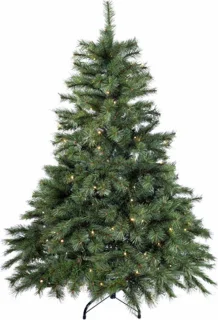 Excellent Trees Elverum Frosted 150 cm Kerstboom met verlichting