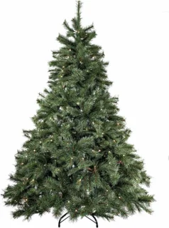 Excellent Trees Elverum Frosted 180 cm Kerstboom met Verlichting