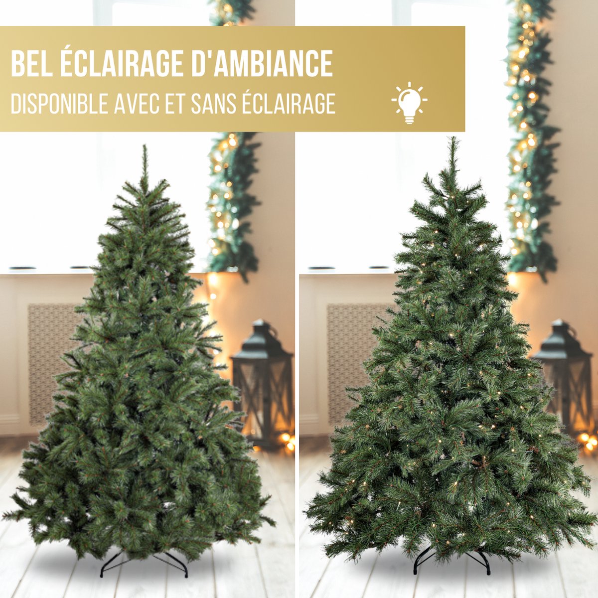 Excellent Trees Elverum Frosted Premium Kerstboom 180cm